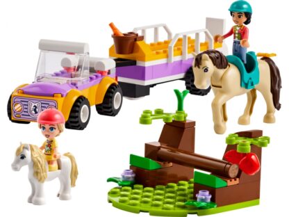 Horse and Pony Trailer, LEGO 42634 - Image 2