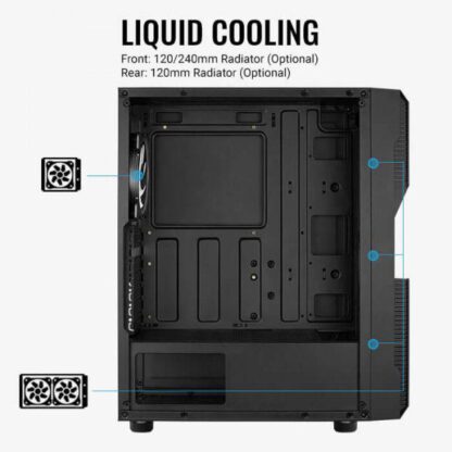 PC Case Aerocool Menace Saturn V1 FRGB - Image 2