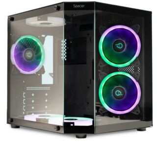 PC Case Spacer Aquarium, mATX, ARGB fan