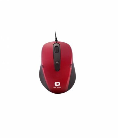 MOUSE SERIOUX PASTEL 3300 RED USB