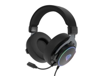 Genesis Neon 764 black wired headphones
