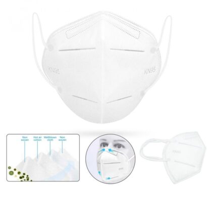 FACE PROTECTIVE MASK KN95 - 5PCS - Image 3
