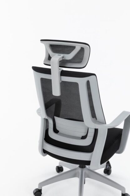 SERIOUX OFFICE CHAIR SHARK GRAY - Image 3