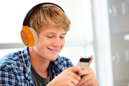 WIRELESS FOLDABLE HEADPHONES, BASKETBALL - Image 4