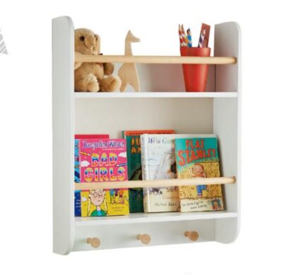 Wall shelf for storing books