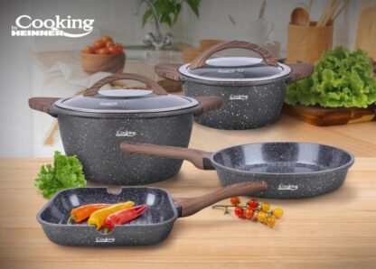 COOKING SET 6 PIECES CAST ALUMINUM, PARIS - Image 2