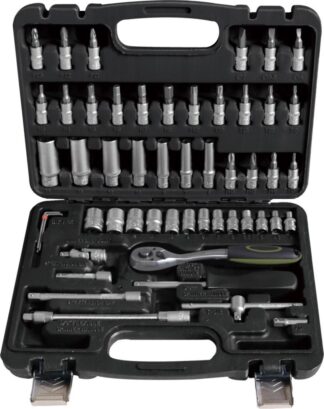 HR KIT 52 PIECES 1/4" CR-V