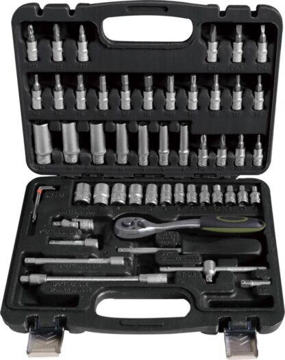 HR KIT 52 PIECES 1/4" CR-V