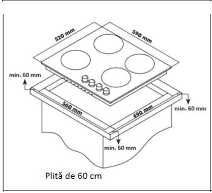 BUILT-IN HOB HEINNER HBH-S584WI-GBK - Image 3