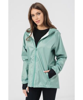 WATERPROOF JACKET F GRANITE GREEN-S
