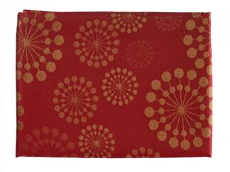Jaquard tablecloth 140x240 cm Red