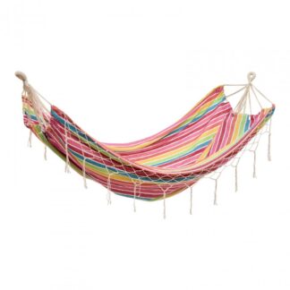 HR Hammock PINK&YELLOW 200X160CM