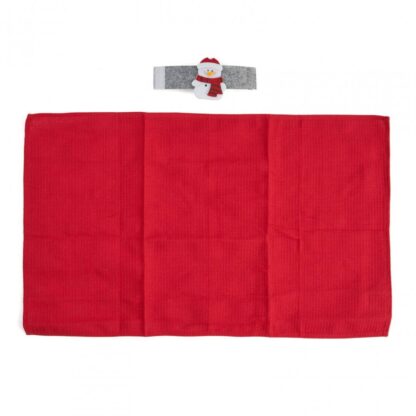 Kitchen towel with napkin ring Craci - Image 4