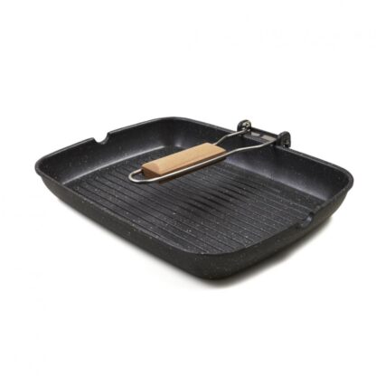 pan grill with  Handle DETAS.35x25x4.5CM