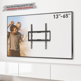 Barkan fixed wall TV support 13-65" 50kg