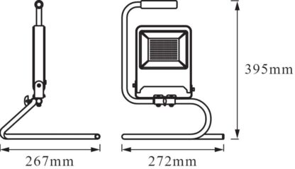 LED WORKLIGHT 50W 840 S-STAND LEDV - Image 3