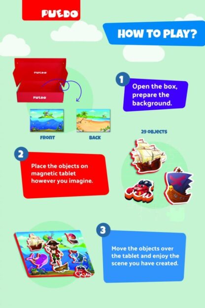 MAGNETIC GAME WITH PIRATES - Image 5