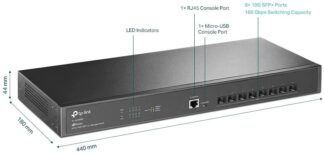 TP-Link Switch 8 Ports 10G  SFP L2 MANAGED