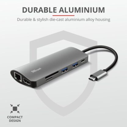 Trust Dalyx 7in1 USB-C Multiport Adapter - Image 8
