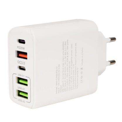 Spacer QC 3.0 38W wall charger, white - Image 2