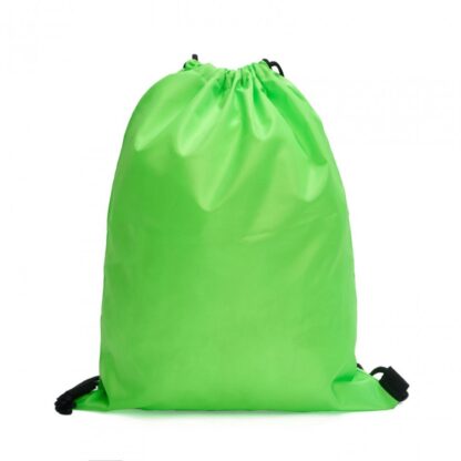 UNI BACKPACK WITH CORD 420D GREEN