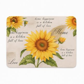 Printed mat 40x60 Sunflower