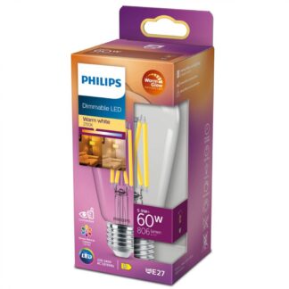 Philips Classic ST64 LED bulb, adjustable power