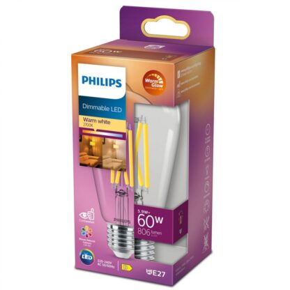 Philips Classic ST64 LED bulb, adjustable power