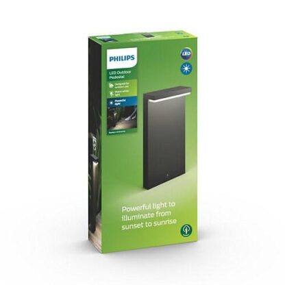 BUSTAN PEDESTAL ANTHRACITE 2X4.5W SELV