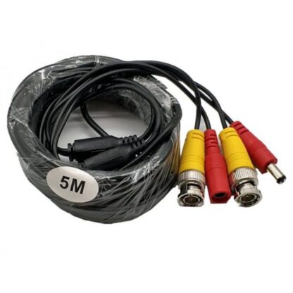 VIDEO CABLE WITH POWER SUPPLY 5M 4k