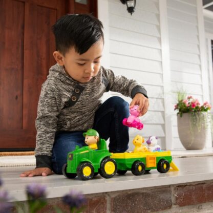 Tractor with trailer, animals and sounds - Image 4