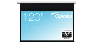 Optoma electric wall/ceiling projection screen
