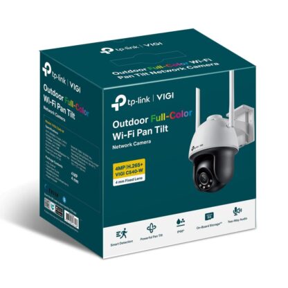 TP-Link VIGI 4MP PAN/TILT NTW CAM 4MM C540W - Image 3