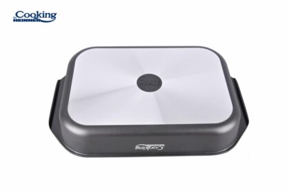 HIGH TRAY ALUMINUM 39.5x26CM, DARK LINE - Image 4