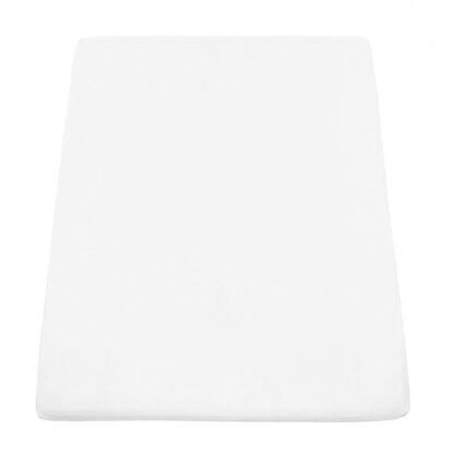 BED SHEET WITH ELASTIC 140X200 CM WHITE - Image 2