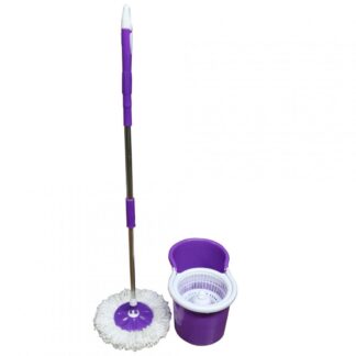 PRIMO CLEANING SET, 360 ROTARY MOP, PURPLE
