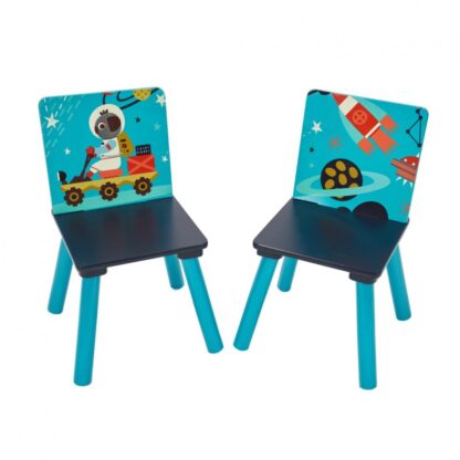 Set of 2 Chairs + Desk Explore the universe - Image 3