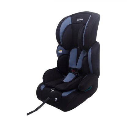 Car seat, 76-150 cm, grey/blue - Image 2