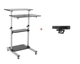 Package with adjustable mobile stand (Workstation)