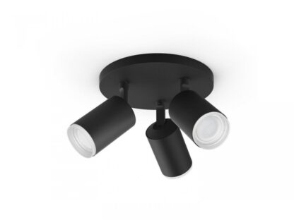 FUGATO PLATE/SPIRAL BLACK 3X5.7W 240V - Image 4