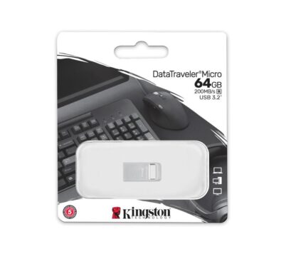 Kingston USB 64GB DATATRAVELER MICRO 3.2 - Image 3
