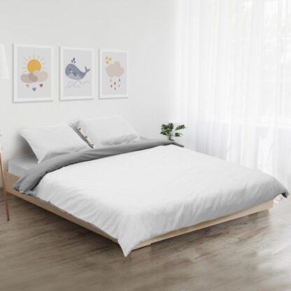 BBC DARK GRAY/LIGHT GRE DOUBLE BED SET - Image 9