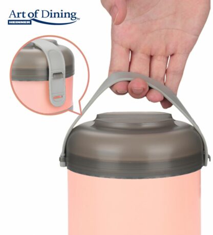 THERMAL CASSEROLE 600 ML, LOCA, PINK - Image 5