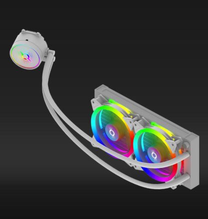 CPU Cooler Aquarius 240 AIO White ARGB - Image 3
