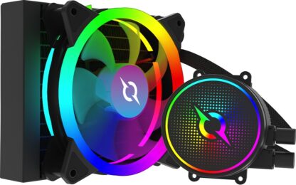 CPU Cooler Aquarius 120 AIO Black ARGB - Image 2