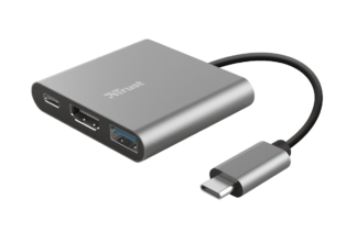 Trust Dalyx 3-in-1 Multiport USB-C Adapt