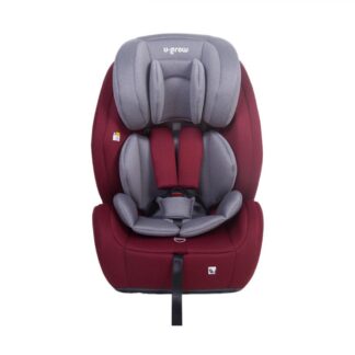 Car seat 76-150CM, isofix/top tether, red