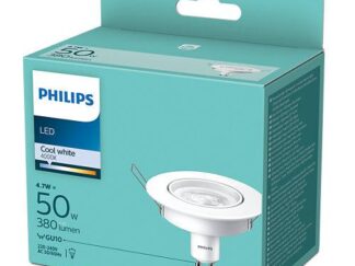 Philips LED spot light, GU10, 4.7W (50W)