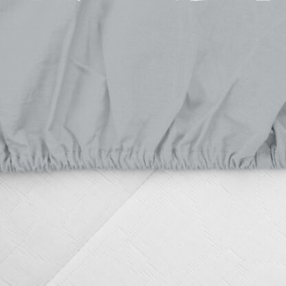 CEARCEAF PAT CU ELASTIC 90X200 CM GRI - Image 3