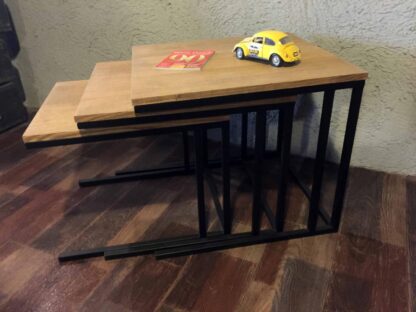 SET OF 3 COFFEE TABLES PEN